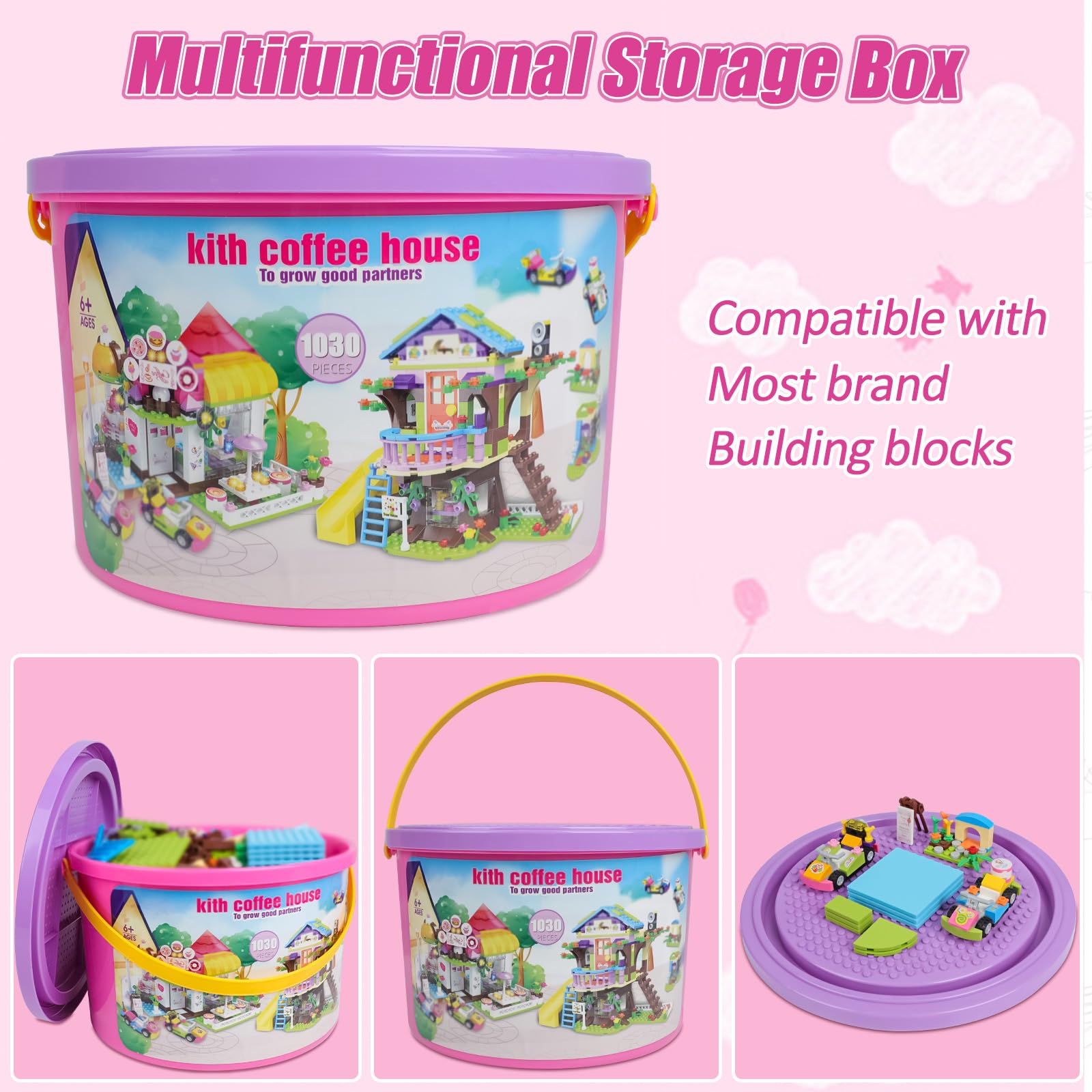 EP EXERCISE N PLAY Friends Tree House Creative Building Toy House